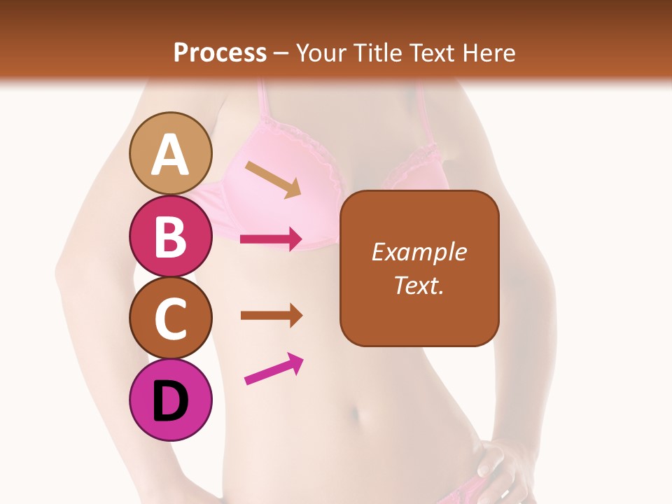 Human Underwear Shape PowerPoint Template