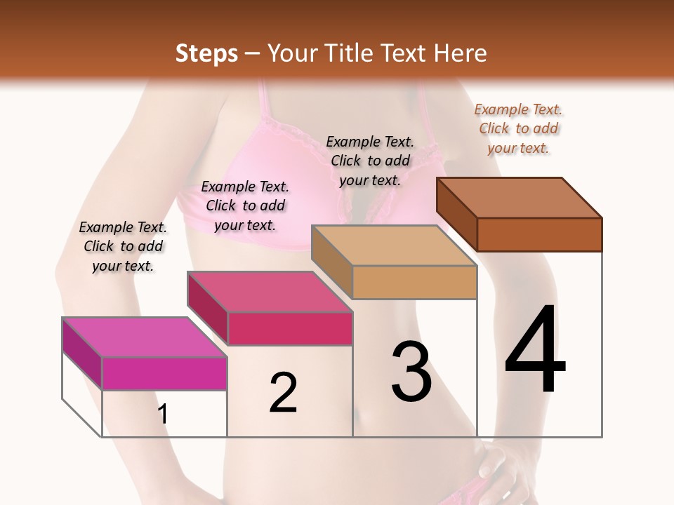 Human Underwear Shape PowerPoint Template