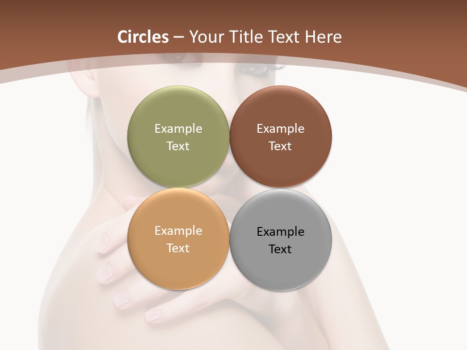 Sexy Hairstyle One PowerPoint Template