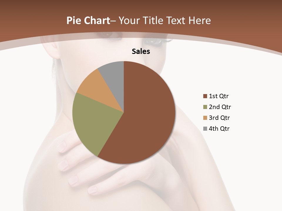 Sexy Hairstyle One PowerPoint Template