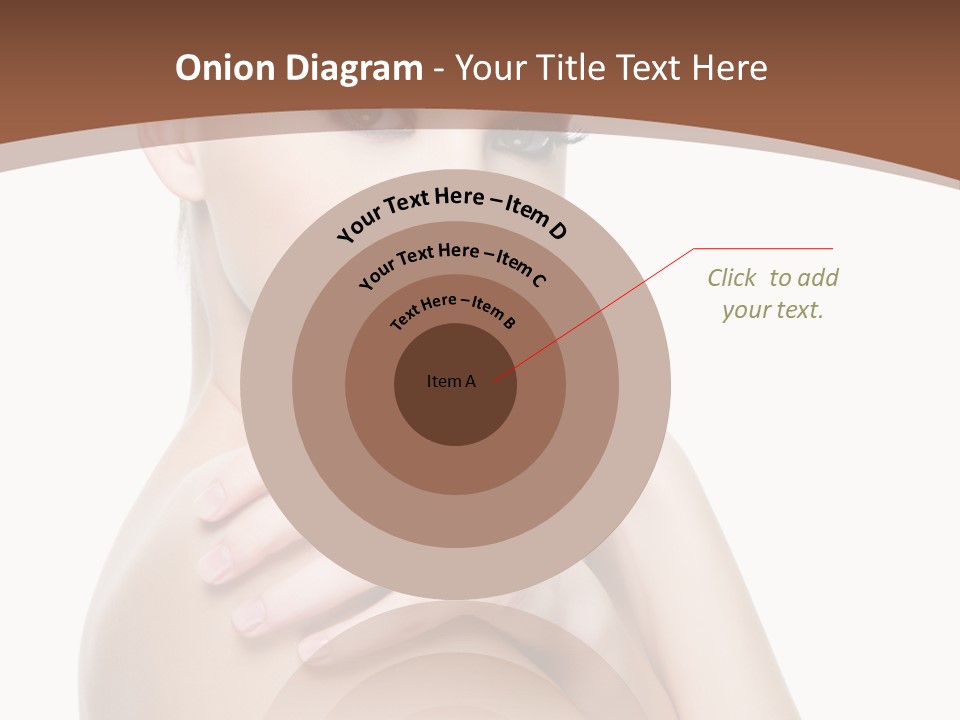 Sexy Hairstyle One PowerPoint Template