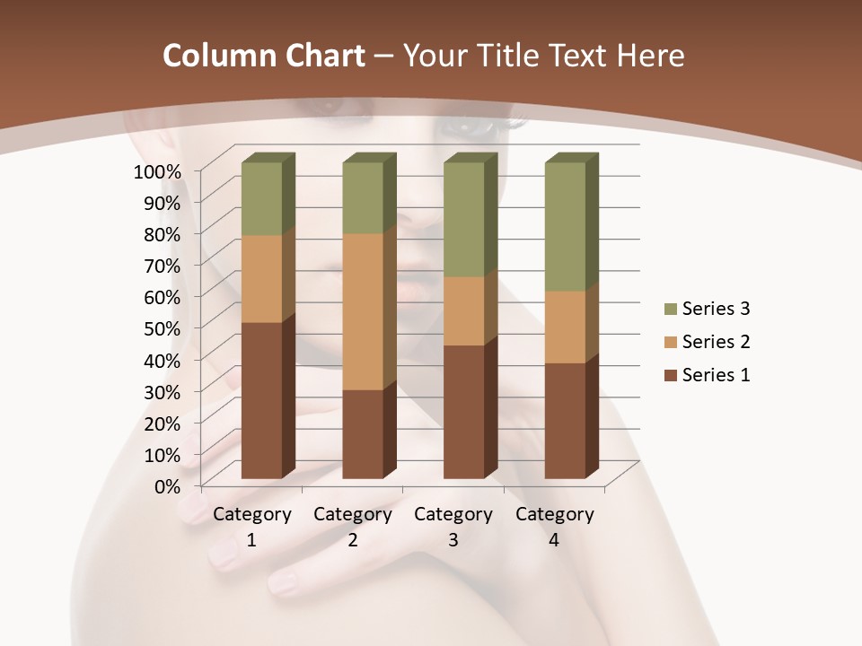 Sexy Hairstyle One PowerPoint Template