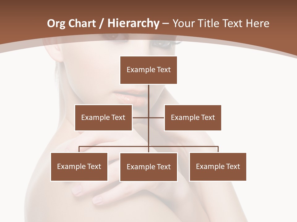 Sexy Hairstyle One PowerPoint Template