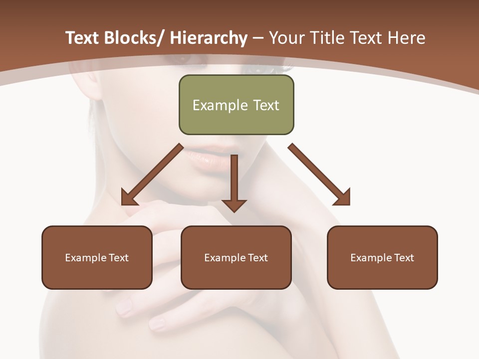 Sexy Hairstyle One PowerPoint Template