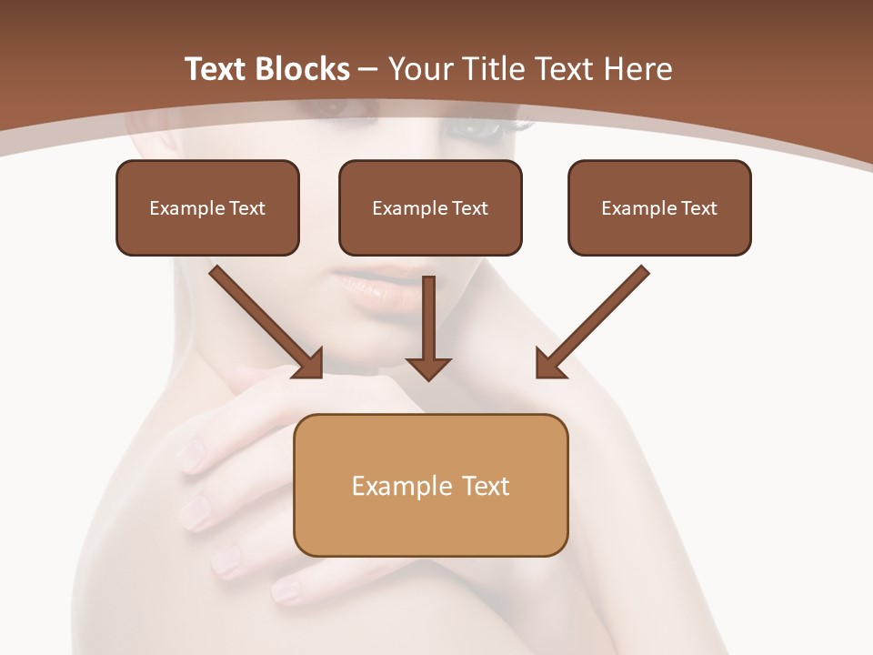 Sexy Hairstyle One PowerPoint Template