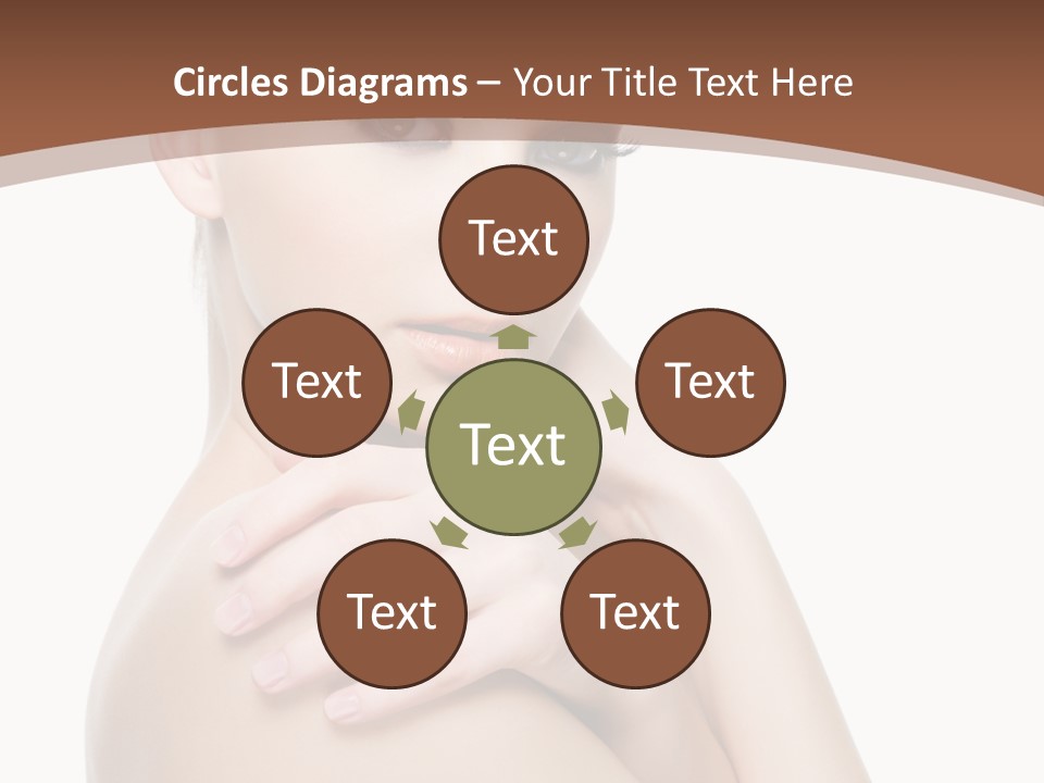 Sexy Hairstyle One PowerPoint Template