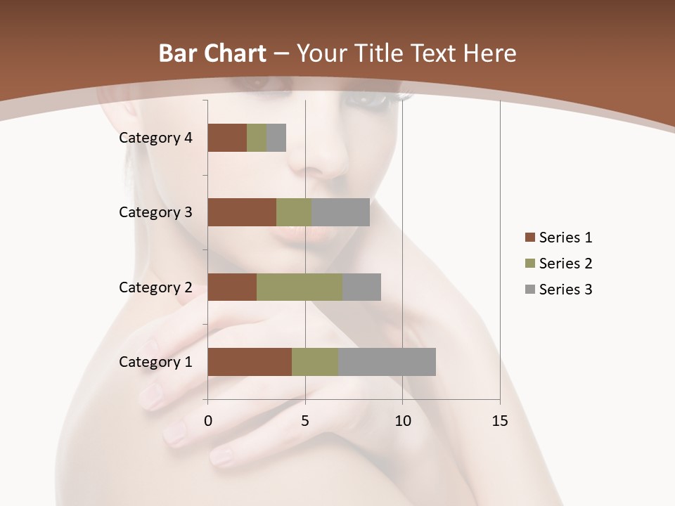 Sexy Hairstyle One PowerPoint Template