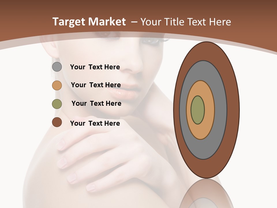 Sexy Hairstyle One PowerPoint Template