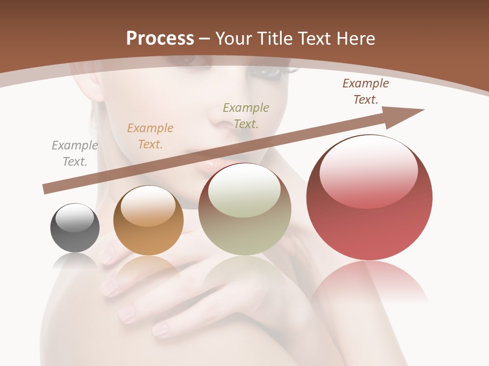 Sexy Hairstyle One PowerPoint Template