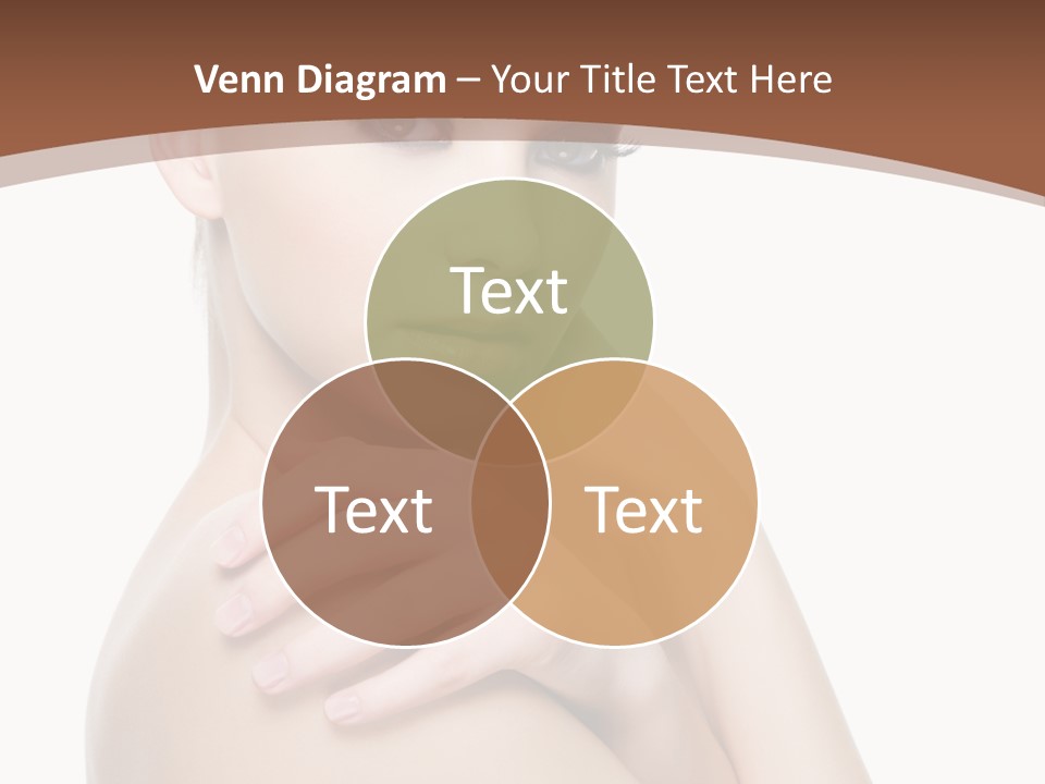 Sexy Hairstyle One PowerPoint Template