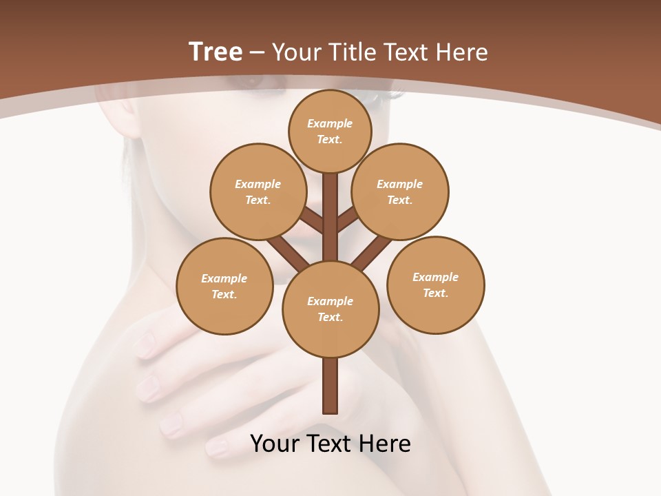 Sexy Hairstyle One PowerPoint Template