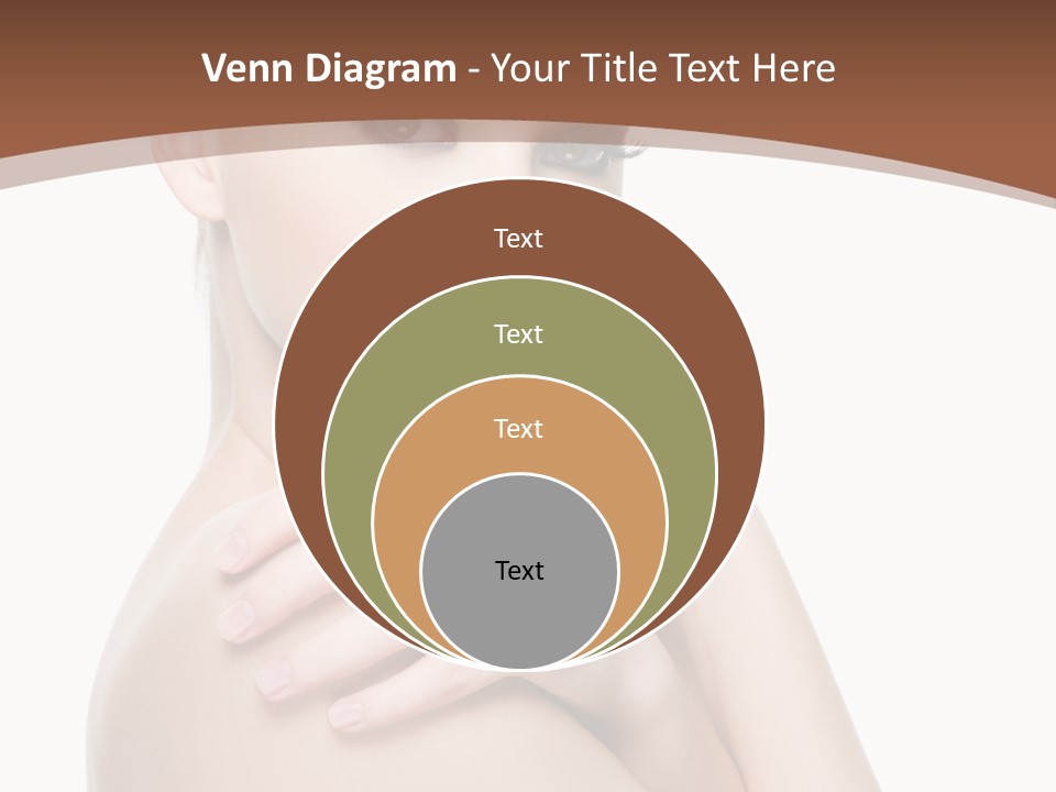 Sexy Hairstyle One PowerPoint Template