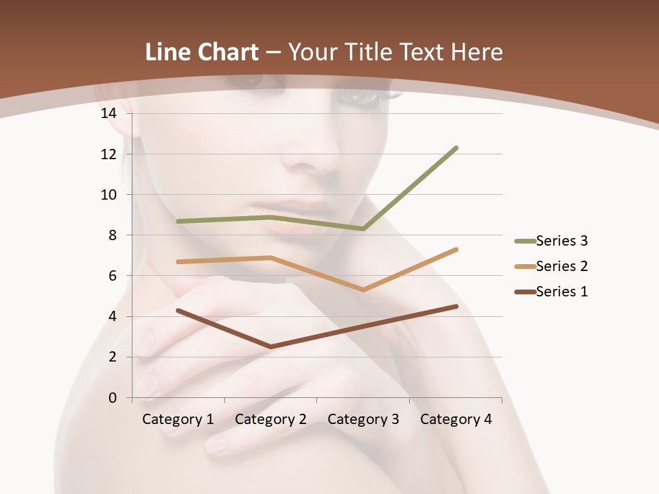 Sexy Hairstyle One PowerPoint Template