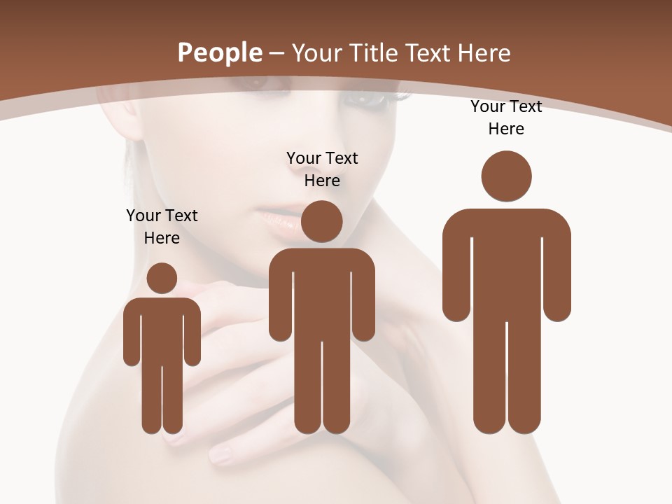 Sexy Hairstyle One PowerPoint Template