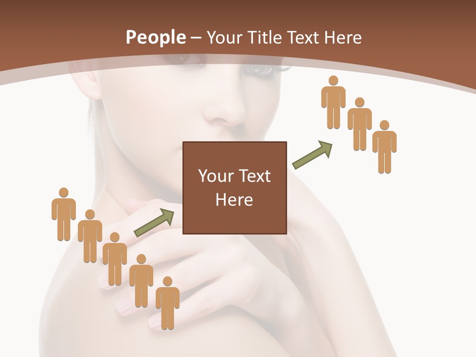 Sexy Hairstyle One PowerPoint Template