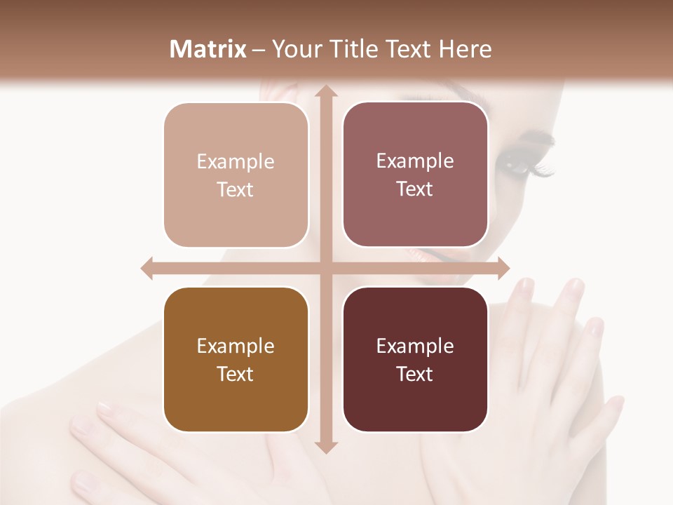 Head Shot  White Background PowerPoint Template