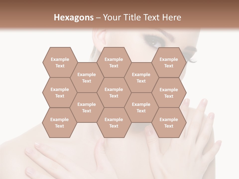 Head Shot  White Background PowerPoint Template