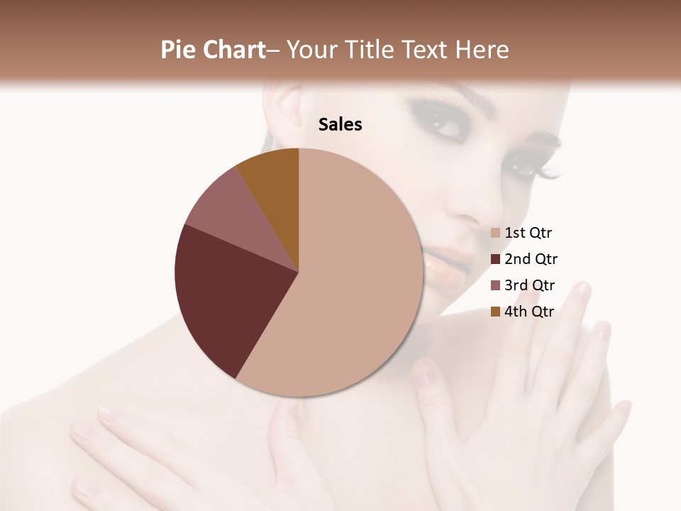 Head Shot  White Background PowerPoint Template