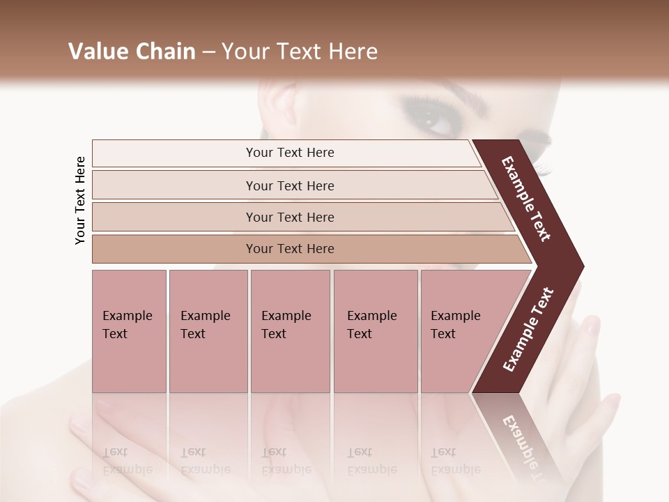 Head Shot  White Background PowerPoint Template