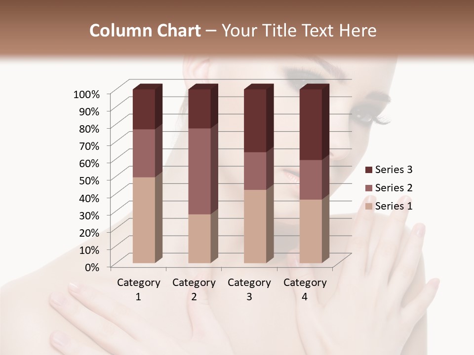 Head Shot  White Background PowerPoint Template