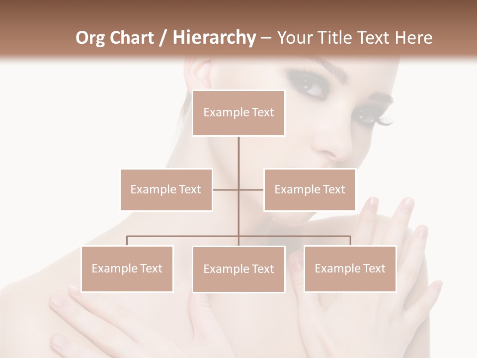 Head Shot  White Background PowerPoint Template