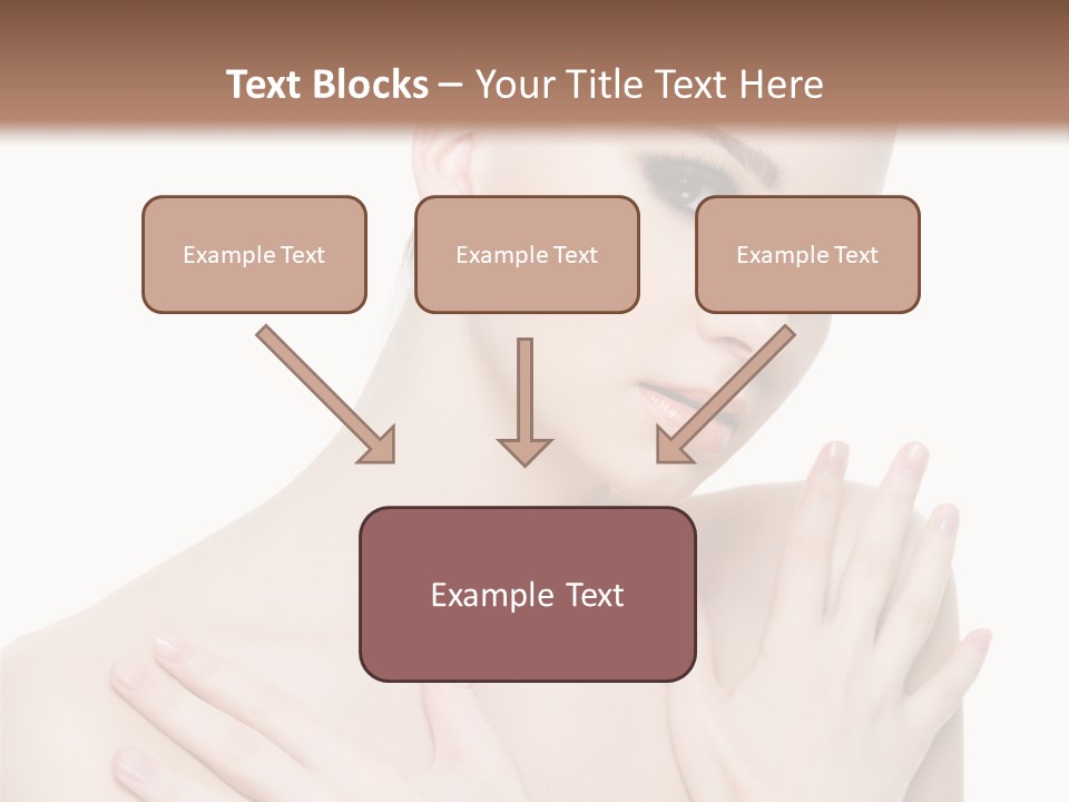 Head Shot  White Background PowerPoint Template