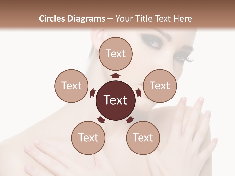 Head Shot  White Background PowerPoint Template