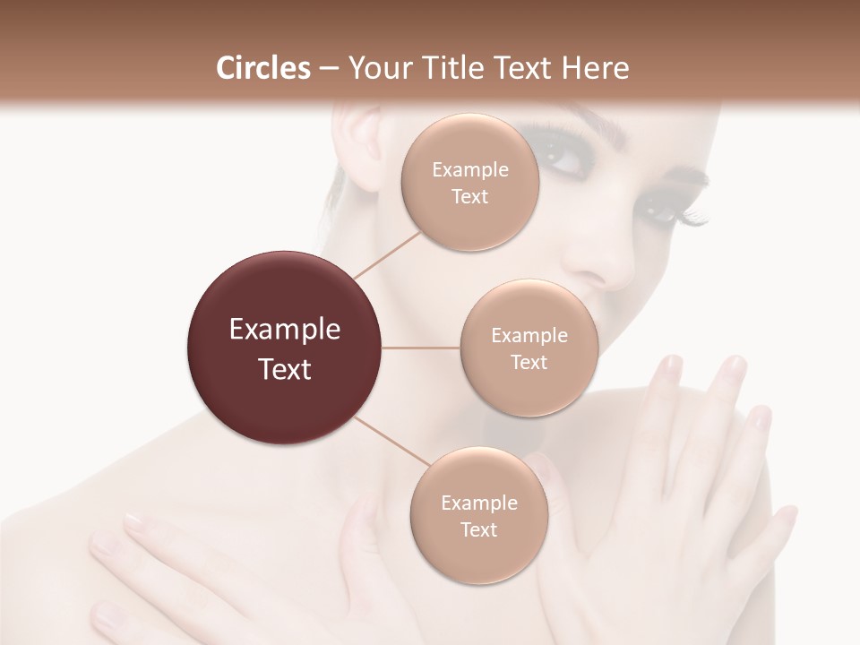 Head Shot  White Background PowerPoint Template