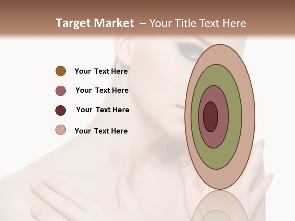 Head Shot  White Background PowerPoint Template