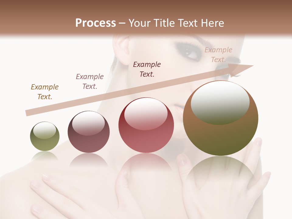 Head Shot  White Background PowerPoint Template