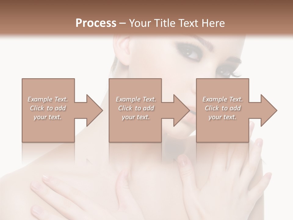 Head Shot  White Background PowerPoint Template