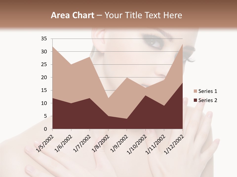 Head Shot  White Background PowerPoint Template