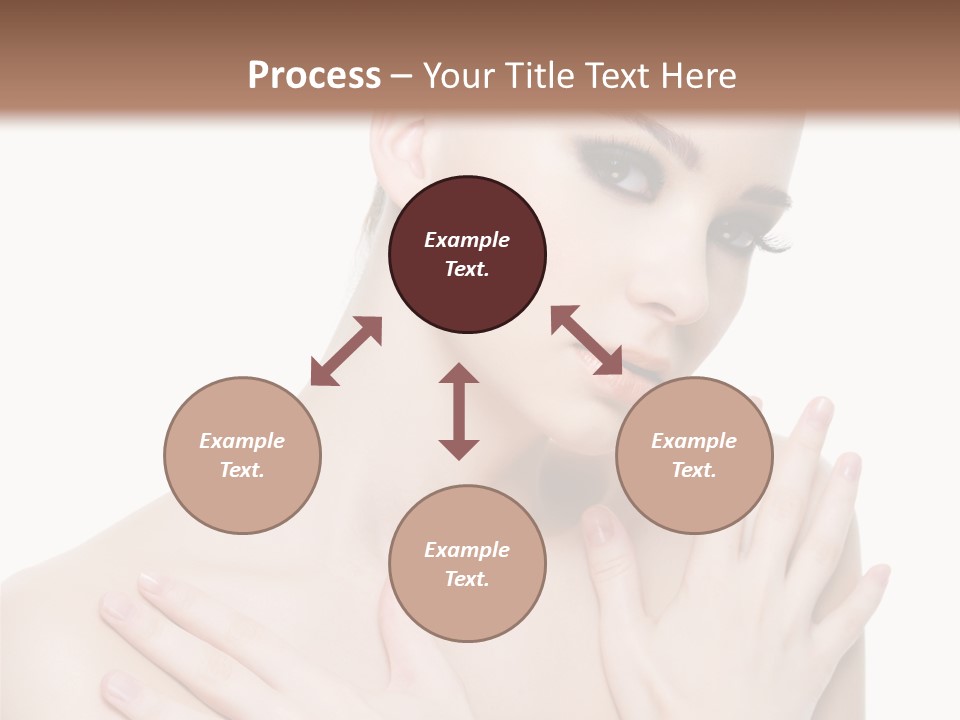 Head Shot  White Background PowerPoint Template