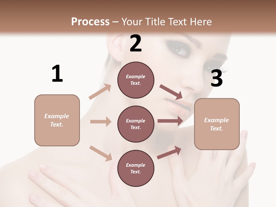 Head Shot  White Background PowerPoint Template