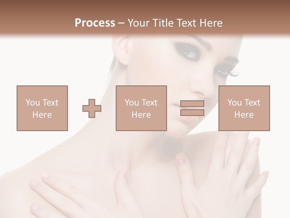 Head Shot  White Background PowerPoint Template