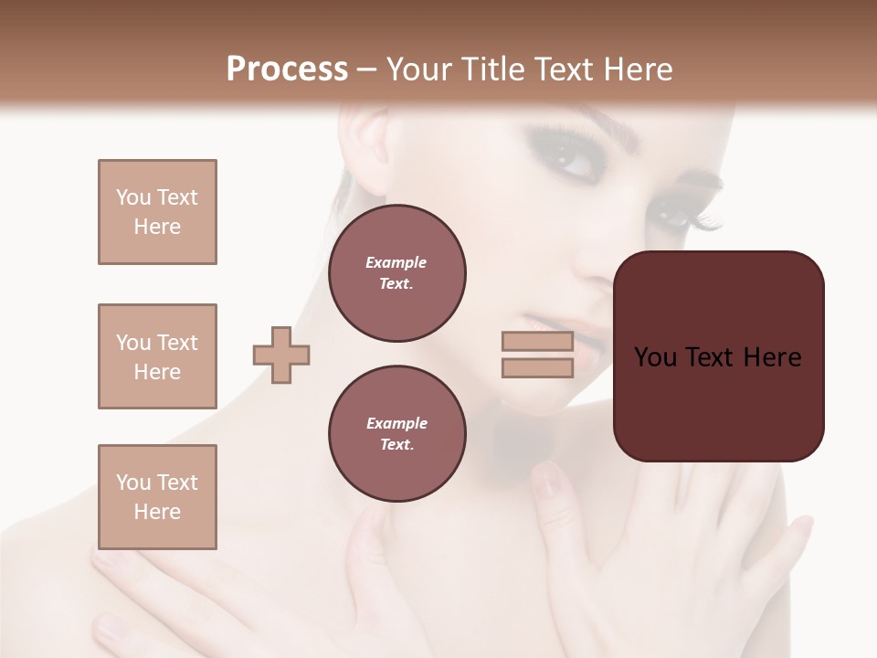 Head Shot  White Background PowerPoint Template