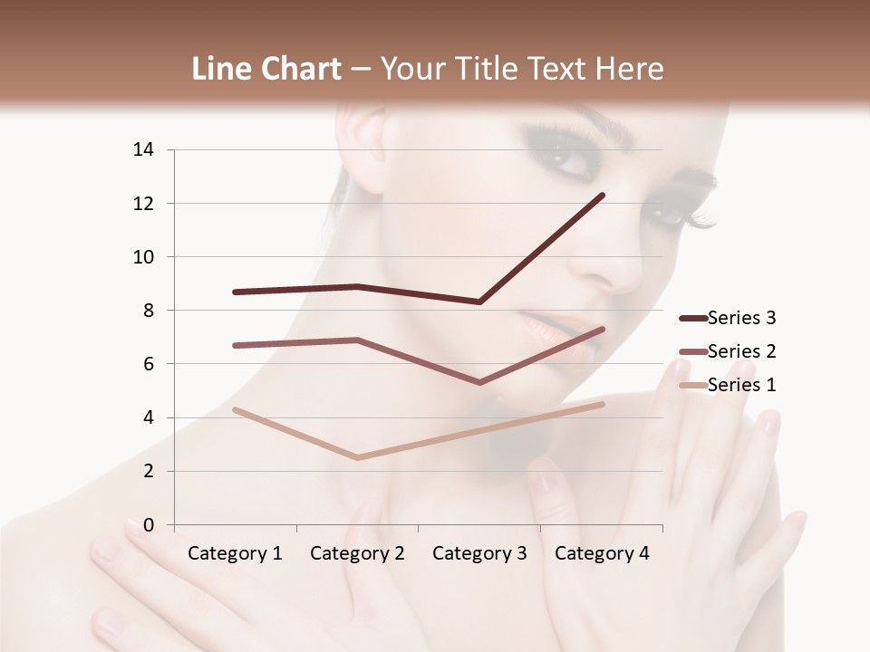 Head Shot  White Background PowerPoint Template