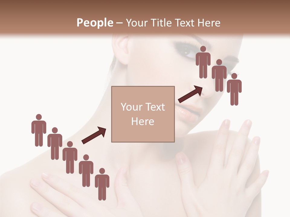 Head Shot  White Background PowerPoint Template