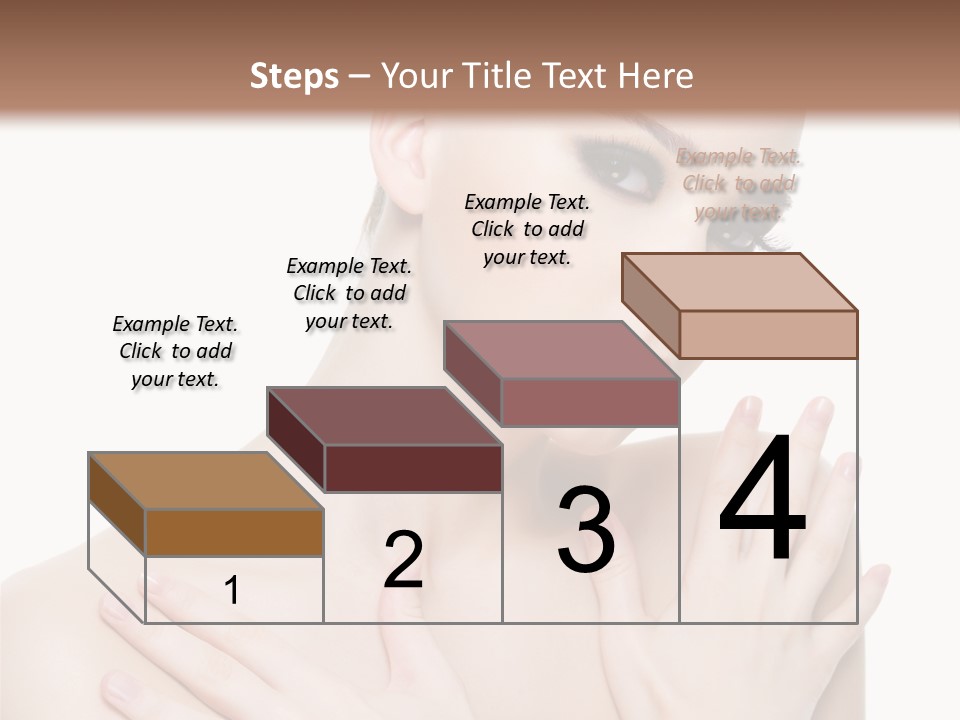 Head Shot  White Background PowerPoint Template