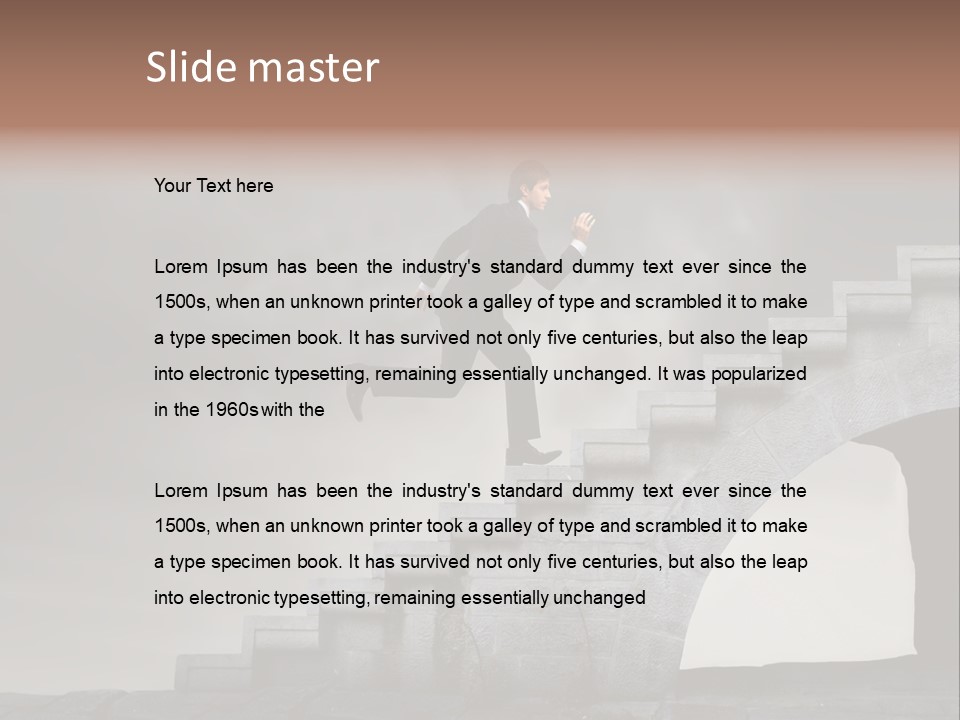 Young Sky Business PowerPoint Template