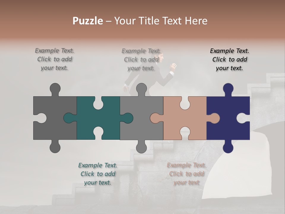 Young Sky Business PowerPoint Template