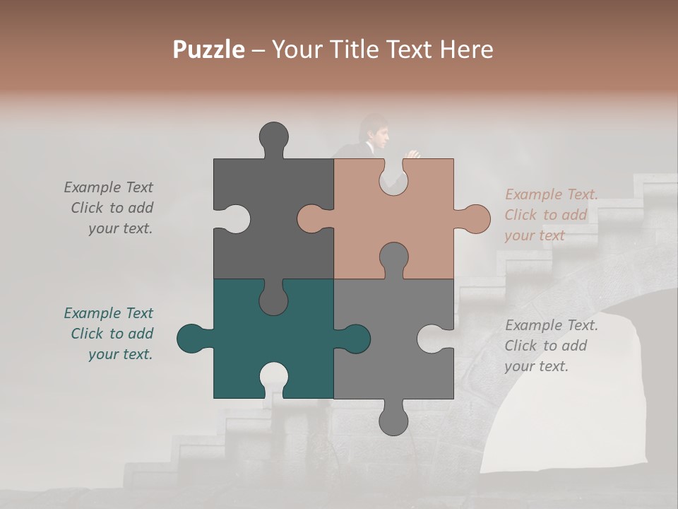 Young Sky Business PowerPoint Template