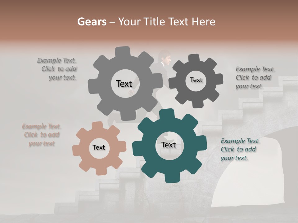 Young Sky Business PowerPoint Template