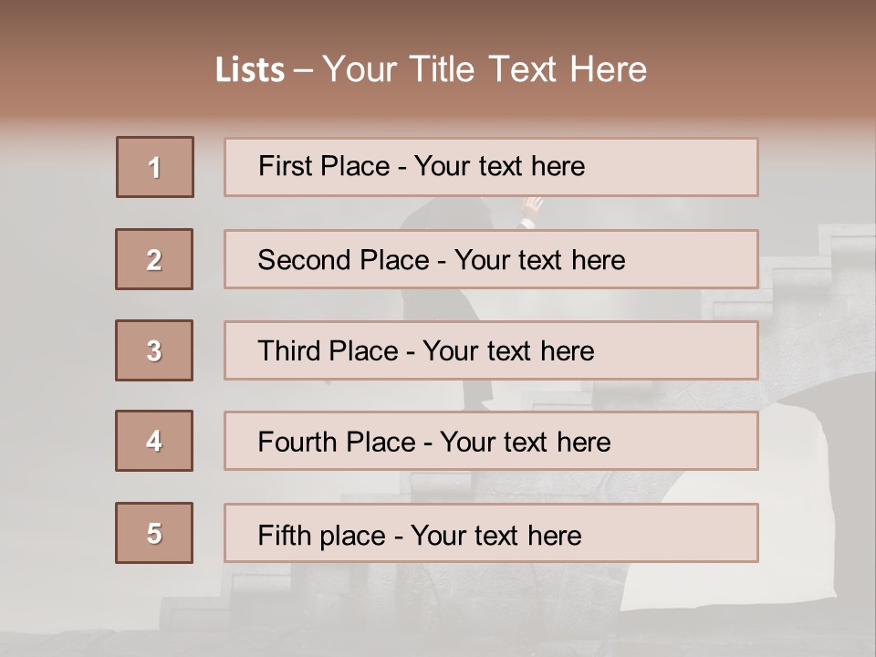 Young Sky Business PowerPoint Template