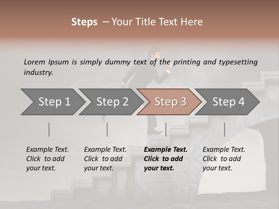 Young Sky Business PowerPoint Template