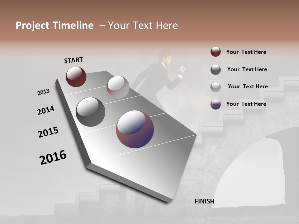 Young Sky Business PowerPoint Template