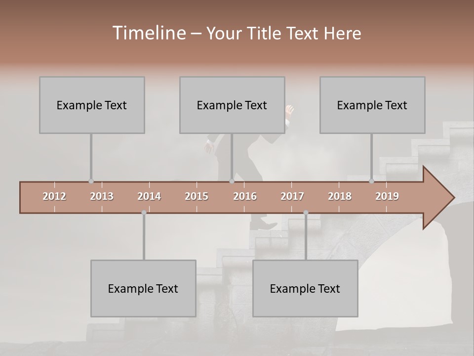 Young Sky Business PowerPoint Template