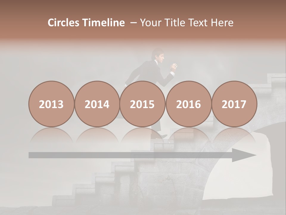 Young Sky Business PowerPoint Template