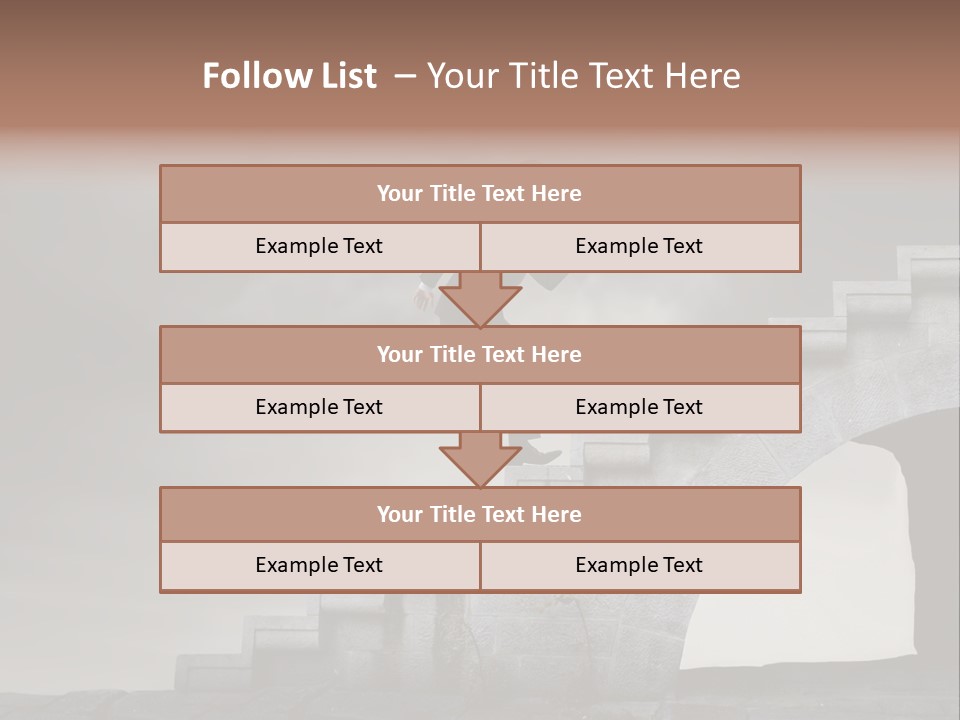 Young Sky Business PowerPoint Template