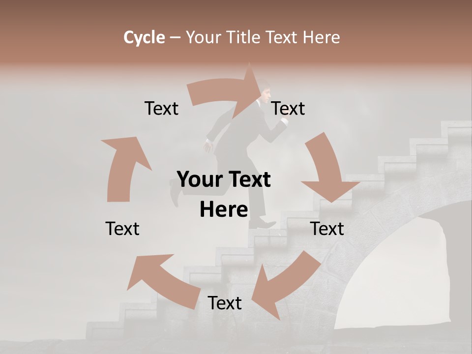 Young Sky Business PowerPoint Template